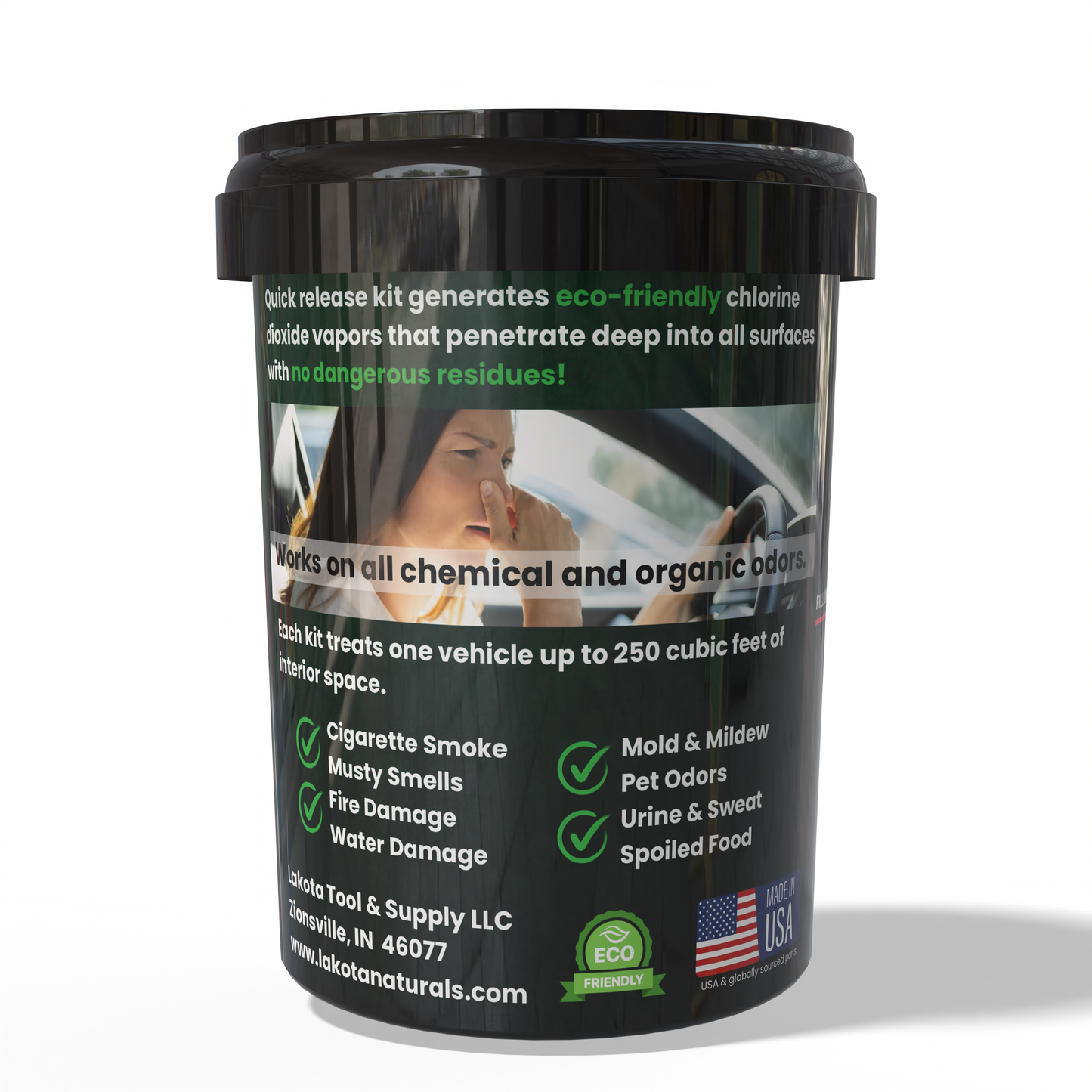 ODOR ELIMINATOR FOGGER KIT FOR VEHICLES
