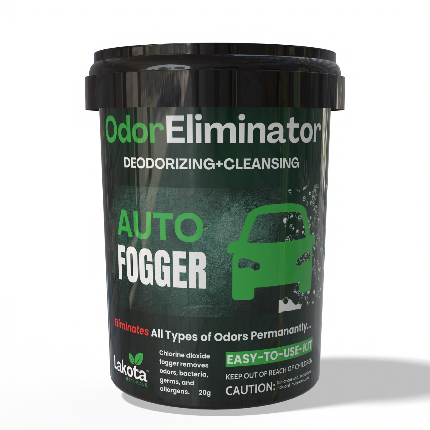 ODOR ELIMINATOR FOGGER KIT FOR VEHICLES