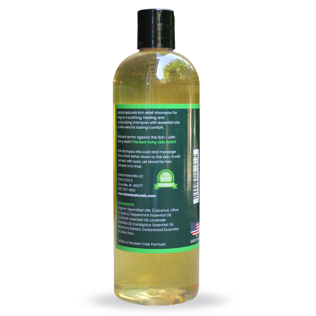 ITCH RELIEF SHAMPOO FOR DOGS - 16 OZ