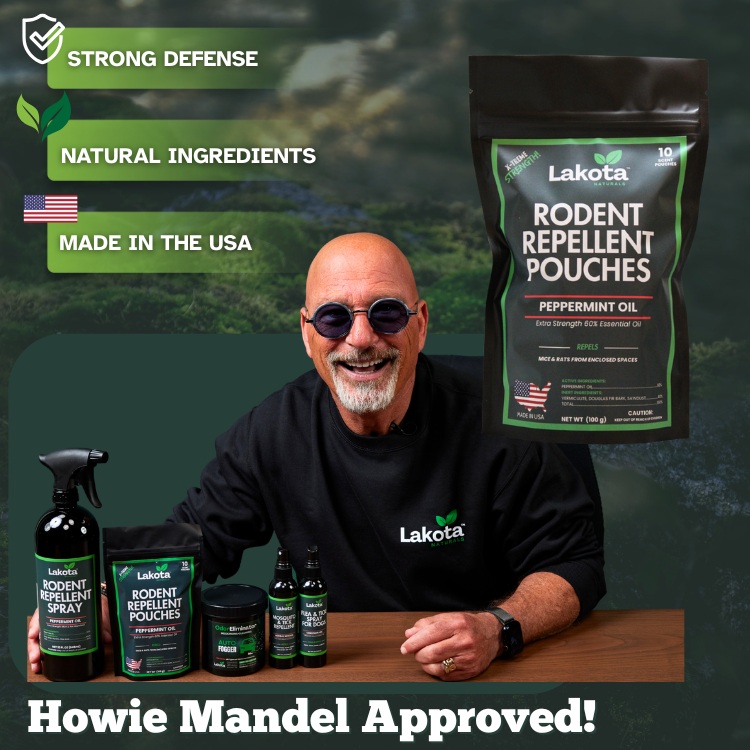 MOUSE REPELLENT POUCHES - 10 PACK