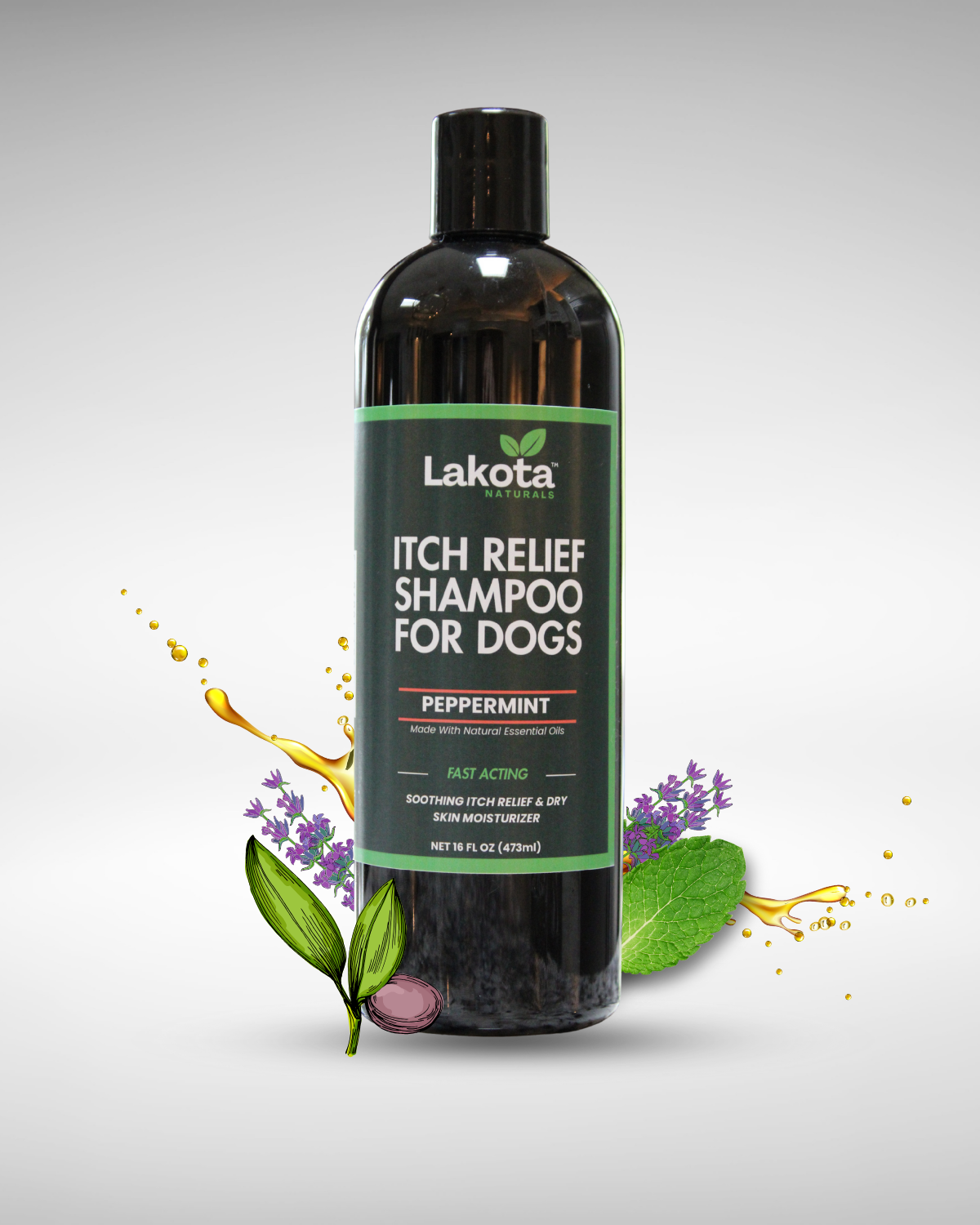 ITCH RELIEF SHAMPOO FOR DOGS - 16 OZ