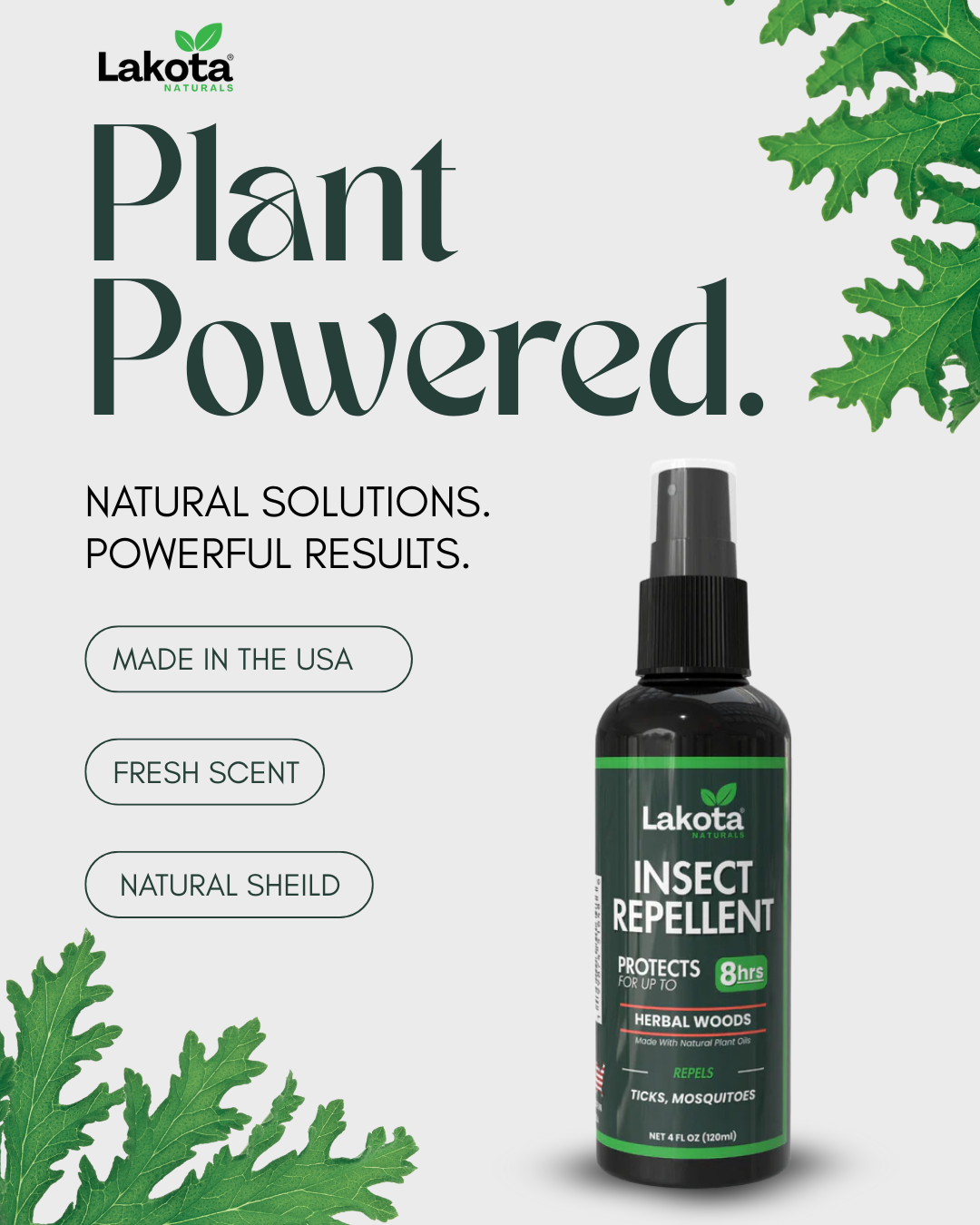 INSECT REPELLENT SPRAY - 8 HOUR PROTECTION