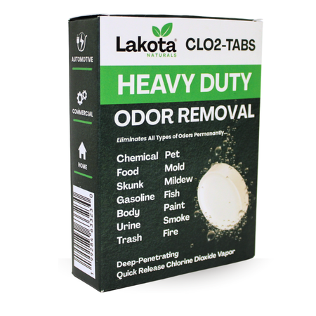 HEAVY DUTY ODOR REMOVAL CHLORINE DIOXIDE TABLET - 100G