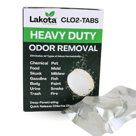 HEAVY DUTY ODOR REMOVAL CHLORINE DIOXIDE TABLET - 100G