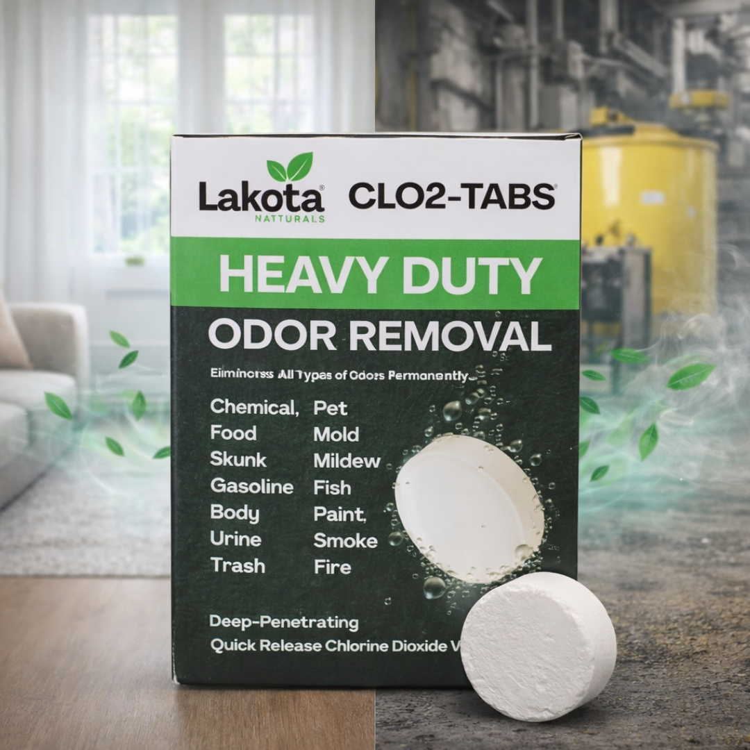 HEAVY DUTY ODOR REMOVAL CHLORINE DIOXIDE TABLET - 100G