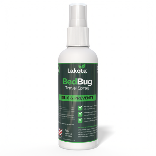 BED BUG KILLER SPRAY - 3 OZ TRAVEL SIZE