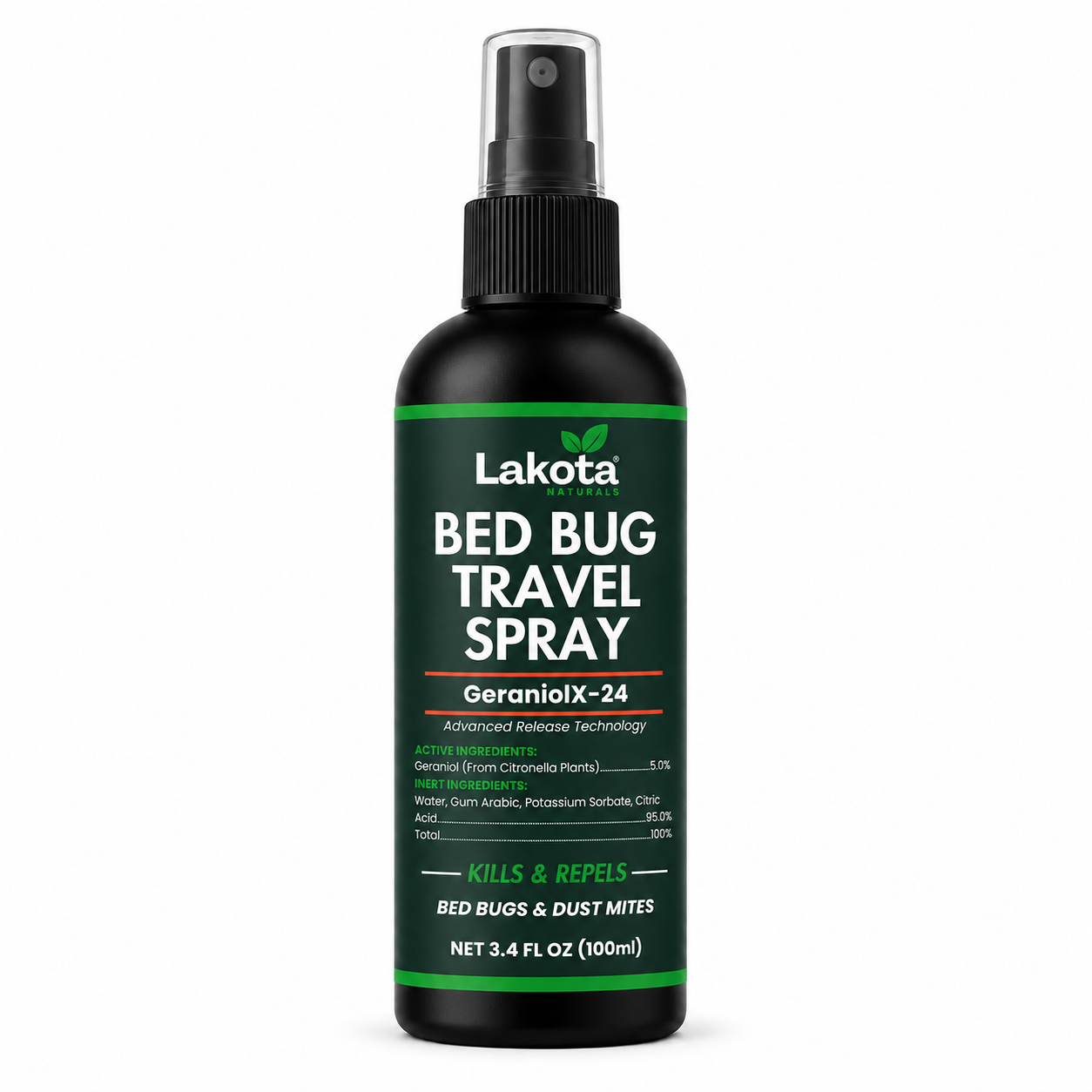GeraniolX-24 BED BUG TRAVEL SPRAY - 100 ML