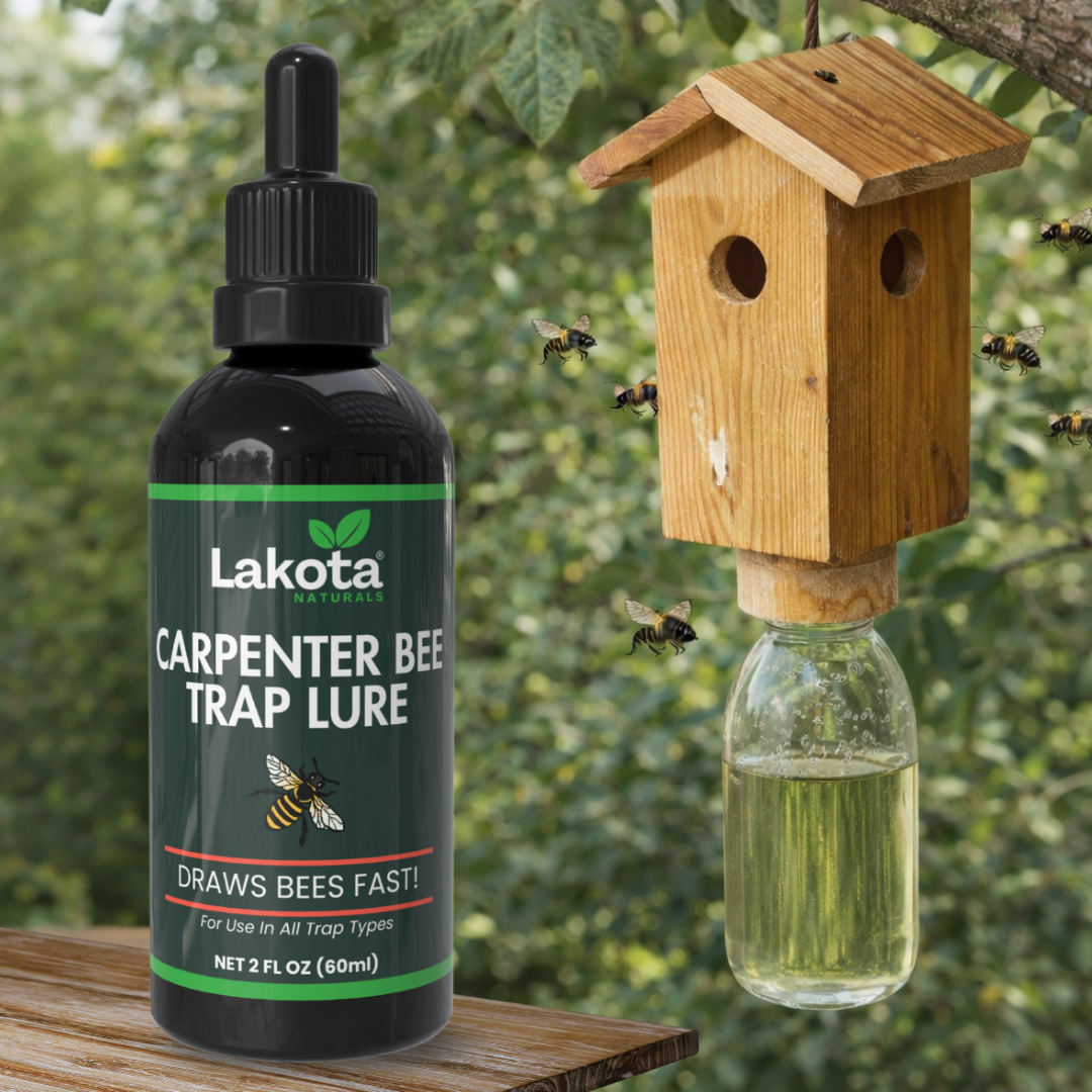 DUAL RELEASE CARPENTER BEE TRAP PHEROMONE LURE - 2 OZ