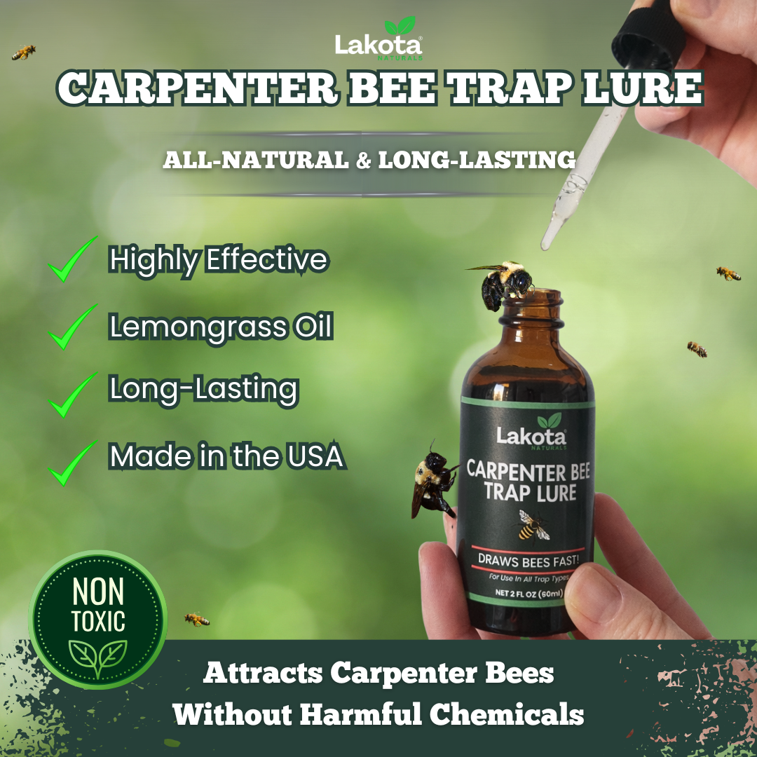 DUAL RELEASE CARPENTER BEE TRAP PHEROMONE LURE - 2 OZ