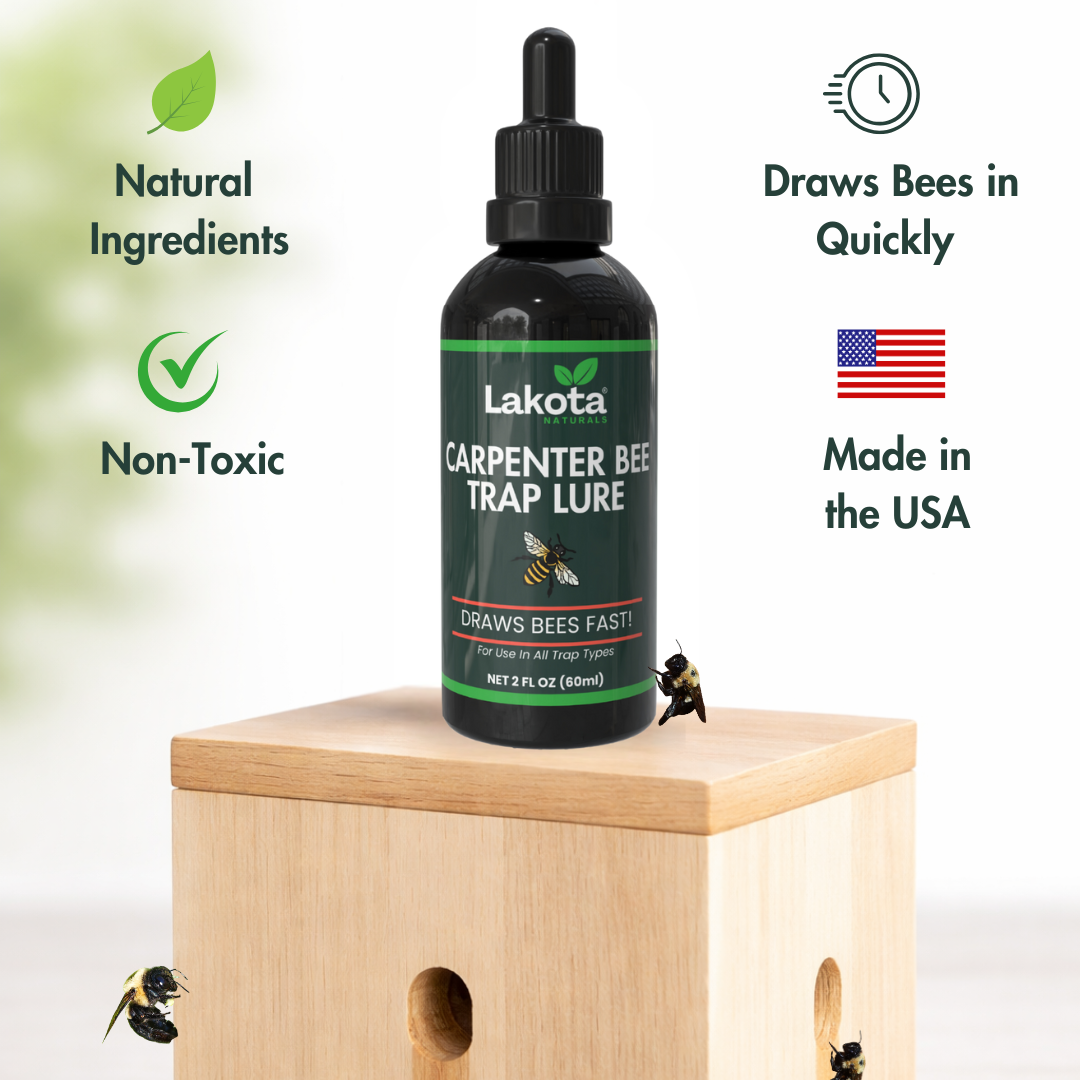 DUAL RELEASE CARPENTER BEE TRAP PHEROMONE LURE - 2 OZ