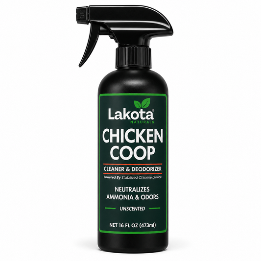 CHICKEN COOP CLEANER & DEODORIZER SPRAY, UNSCENTED - 16OZ