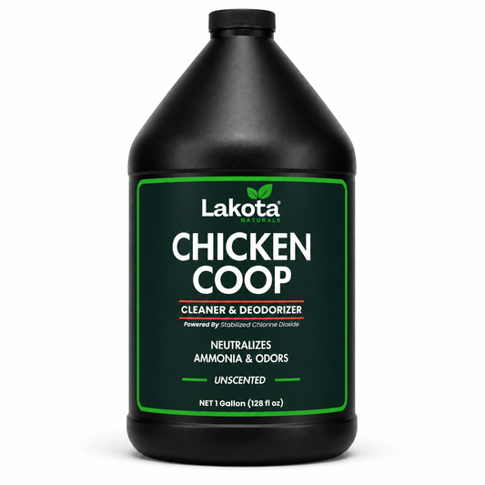CHICKEN COOP CLEANER & DEODORIZER, UNSCENTED - 1 GAL