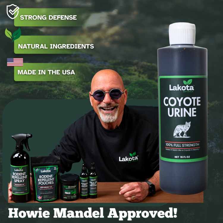 100% PURE COYOTE URINE ANIMAL REPELLENT - 16 OZ