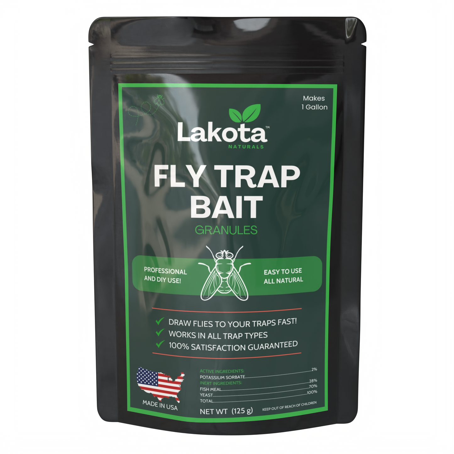 Lakota Naturals Bulk Fly Trap Bait Granules