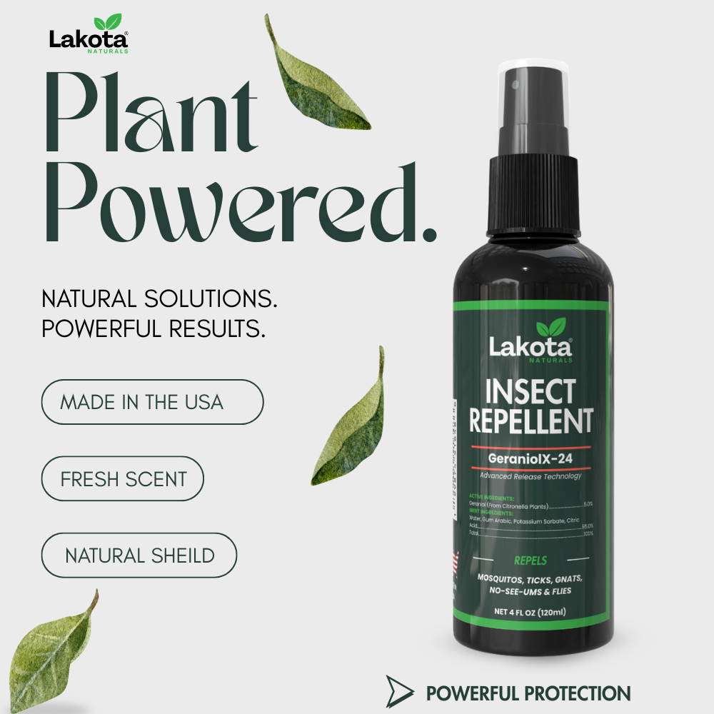 GeraniolX-24 INSECT REPELLENT SPRAY - 4OZ