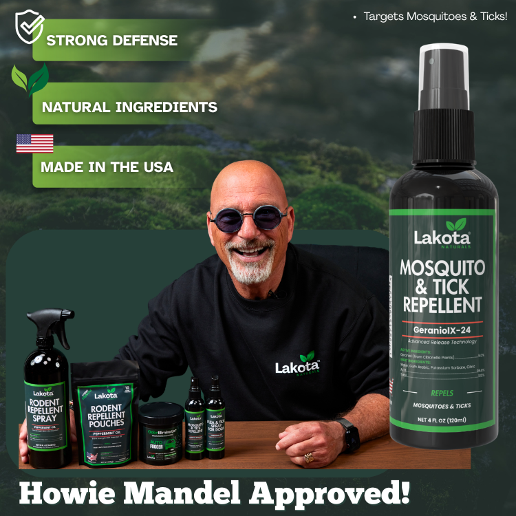 GeraniolX-24 MOSQUITO & TICK REPELLENT SPRAY - 4OZ