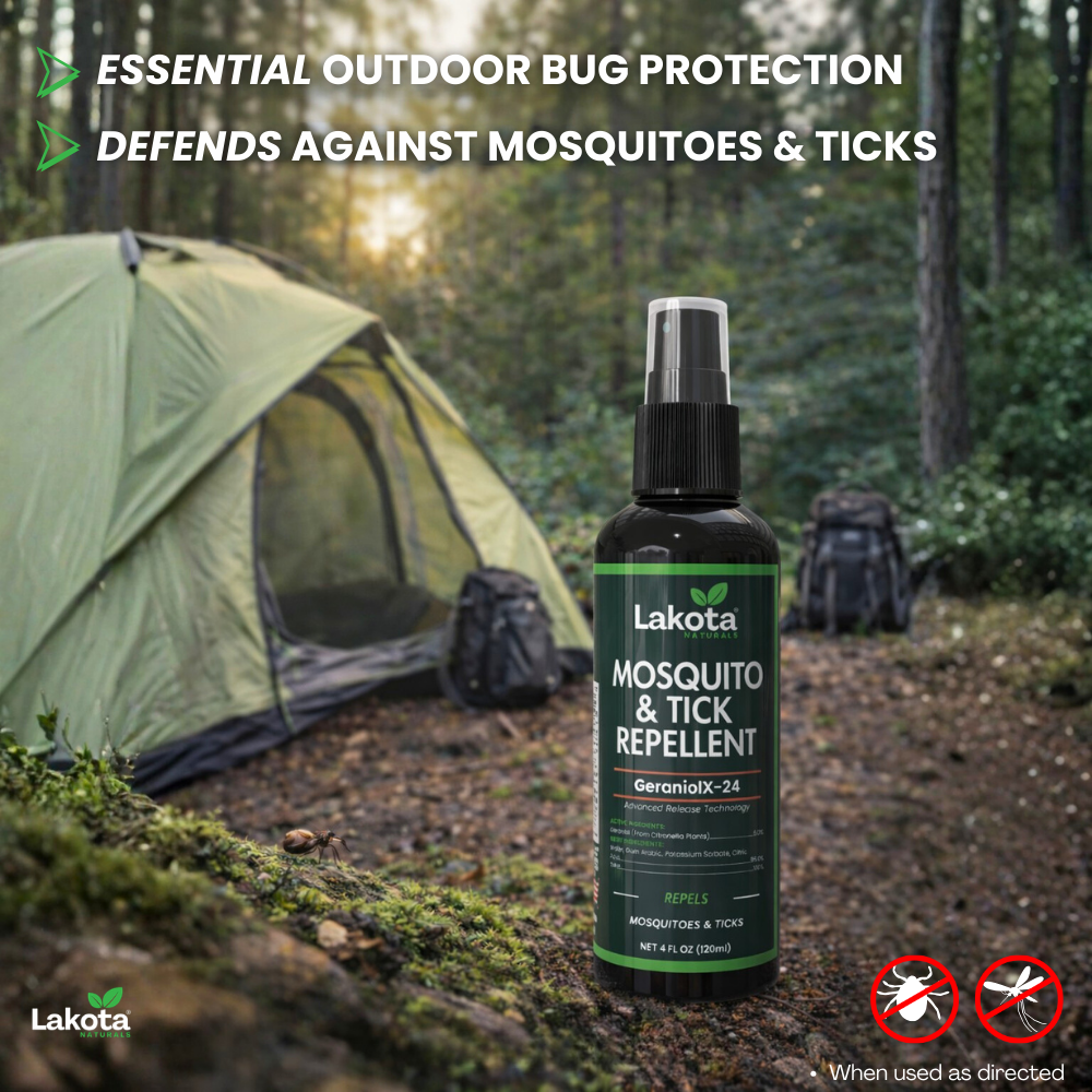 GeraniolX-24 MOSQUITO & TICK REPELLENT SPRAY - 4OZ
