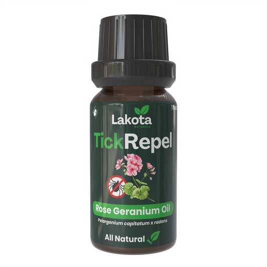All Natural Tick Repellent For People - 1oz
