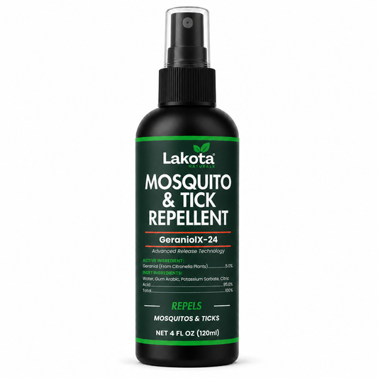 GeraniolX-24 MOSQUITO & TICK REPELLENT SPRAY - 4OZ