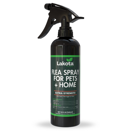 FLEA SPRAY FOR PETS & HOME - 32 OZ