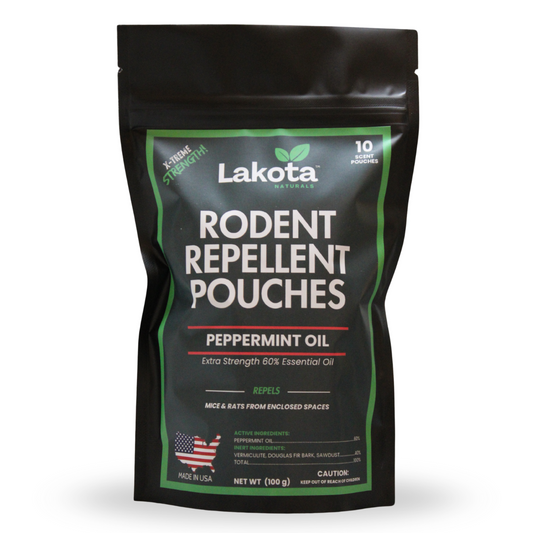 RODENT REPELLENT POUCHES - 10 PACK