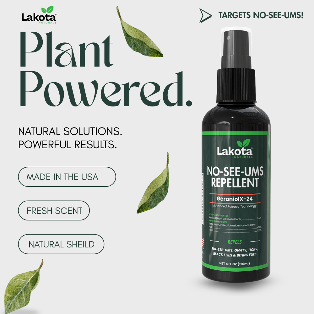 GeraniolX-24 NO-SEE-UMS REPELLENT SPRAY - 4OZ
