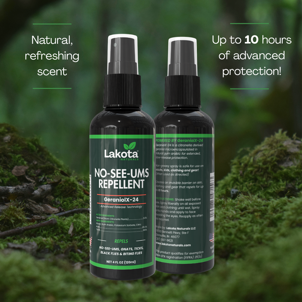 GeraniolX-24 NO-SEE-UMS REPELLENT SPRAY - 4OZ
