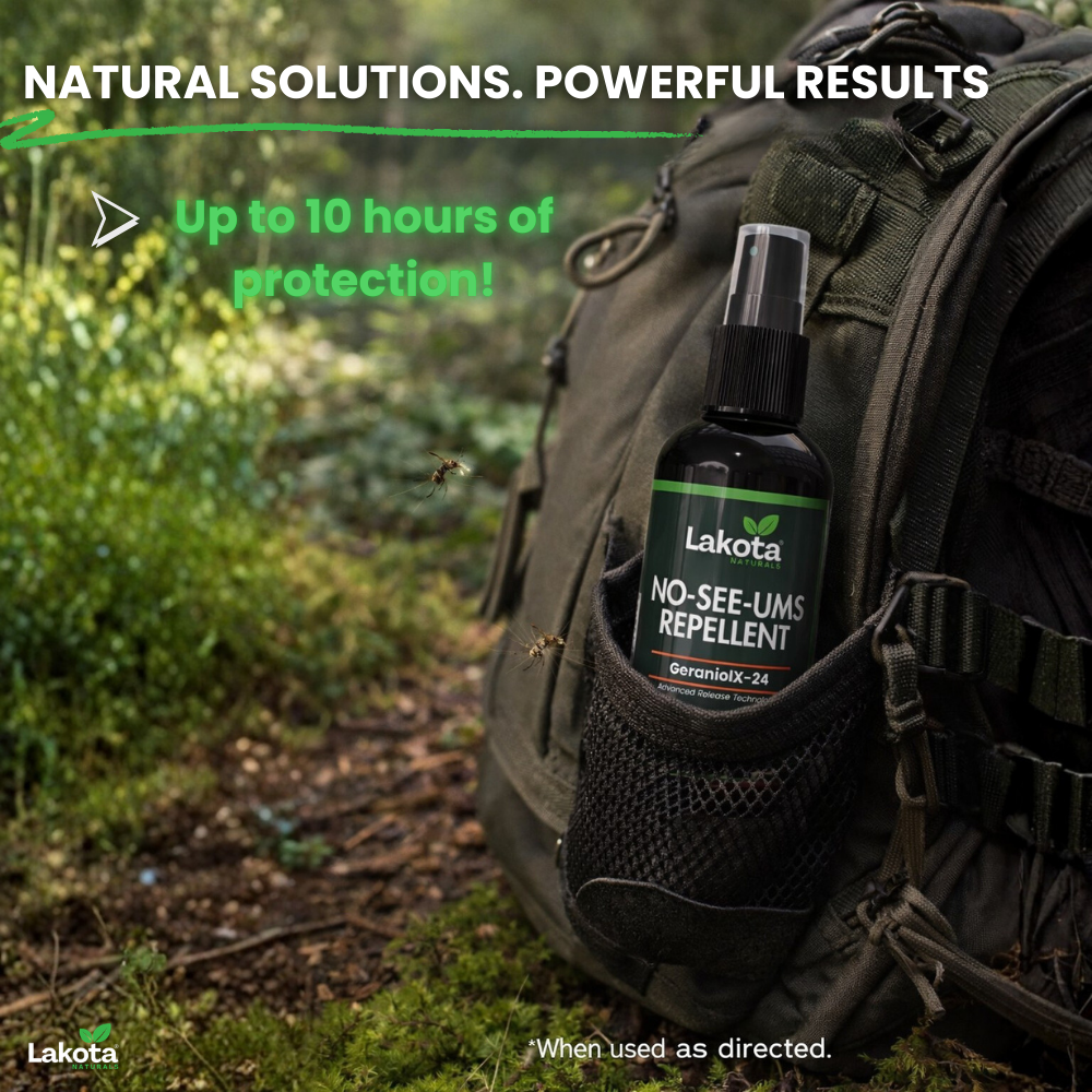 GeraniolX-24 NO-SEE-UMS REPELLENT SPRAY - 4OZ