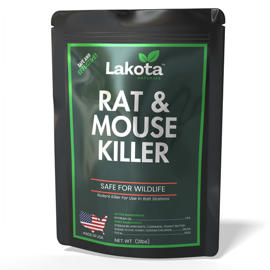 NATURAL RAT & MOUSE KILLER - 2LB BULK BAG