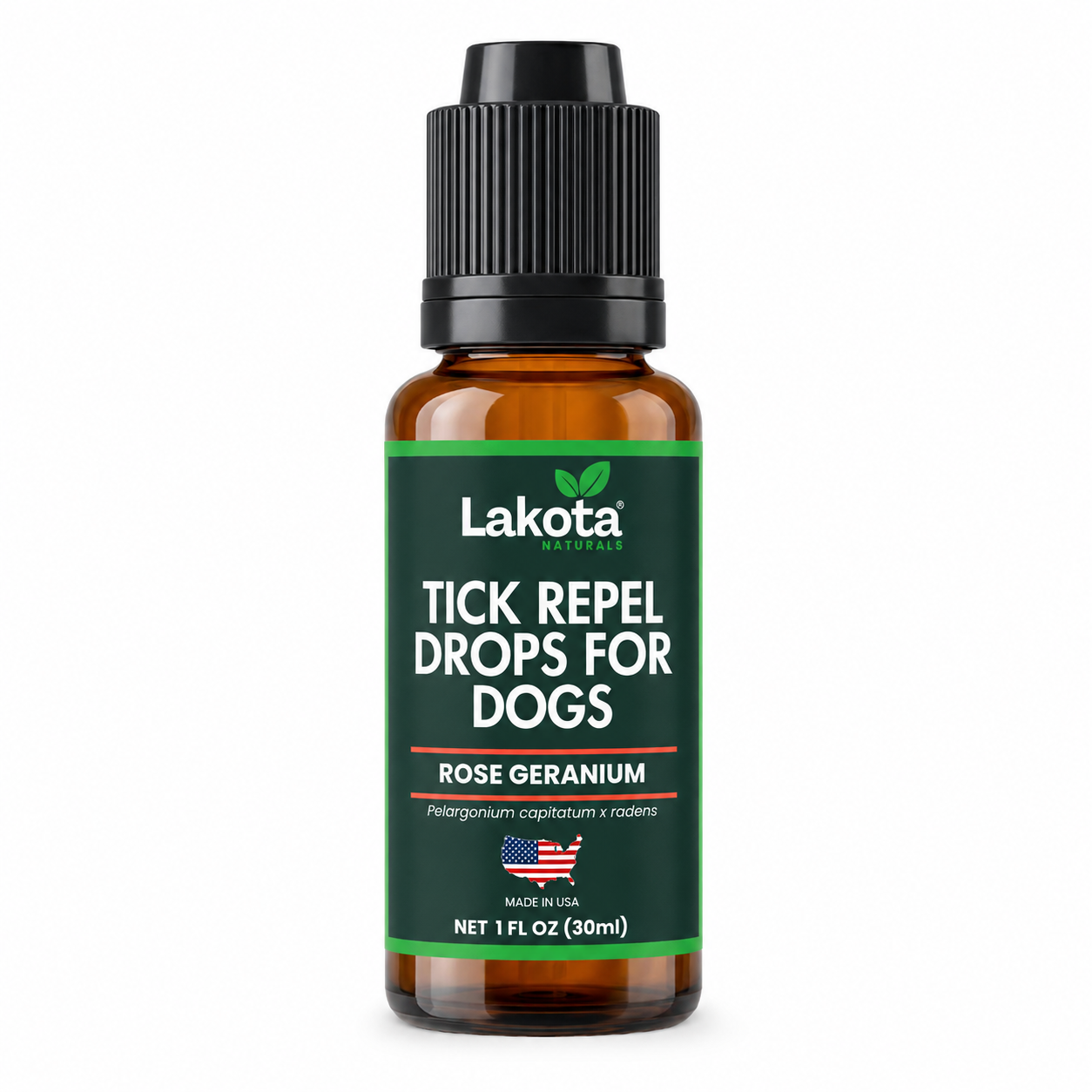 TICK REPELLENT DROPS FOR DOGS - 1OZ