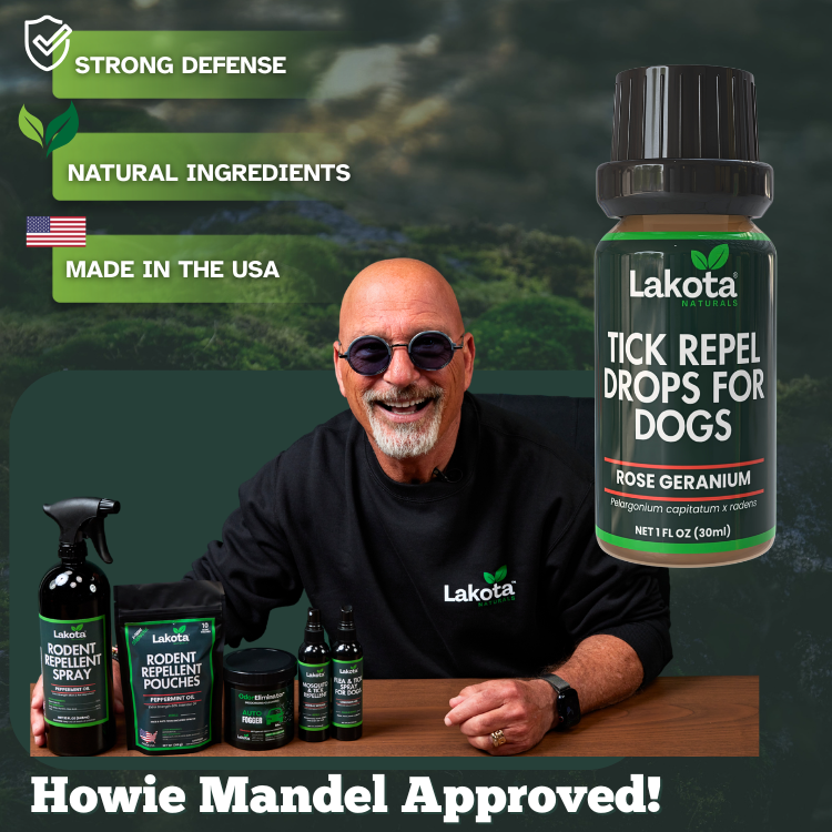 TICK REPELLENT DROPS FOR DOGS - 1OZ